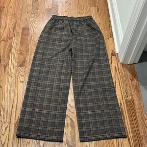 Anthropologie Corey Lynn Carter Plaid Trousers